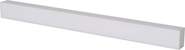 USA Sealing PS-PTFE-870B Plastic Bar: Polytetrafluoroethylene (Virgin), 3/4" Thick, 24" Long, White 