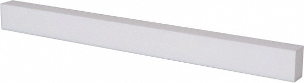 USA Sealing PS-PTFE-1047 Plastic Bar: Polytetrafluoroethylene (Virgin), 5/8" Thick, 48" Long, White Image