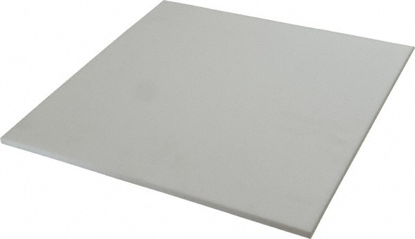 Made in USA 5504101 Plastic Sheet: Polytetrafluoroethylene (Mechanical Grade), 1/4" Thick, 12" Long Image