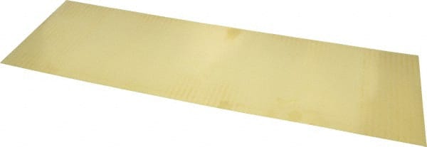 Precision Brand 17820 Shim Stock: 0.002 Thick, 18 Long, 6" Wide, Brass 