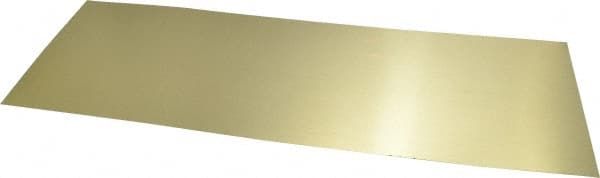 Precision Brand 17870 Shim Stock: 0.01 Thick, 18 Long, 6" Wide, Brass 