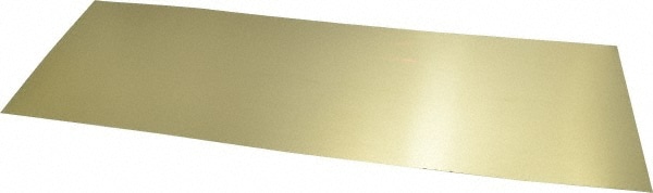 Precision Brand 17870 Shim Stock: 0.01 Thick, 18 Long, 6" Wide, Brass Image