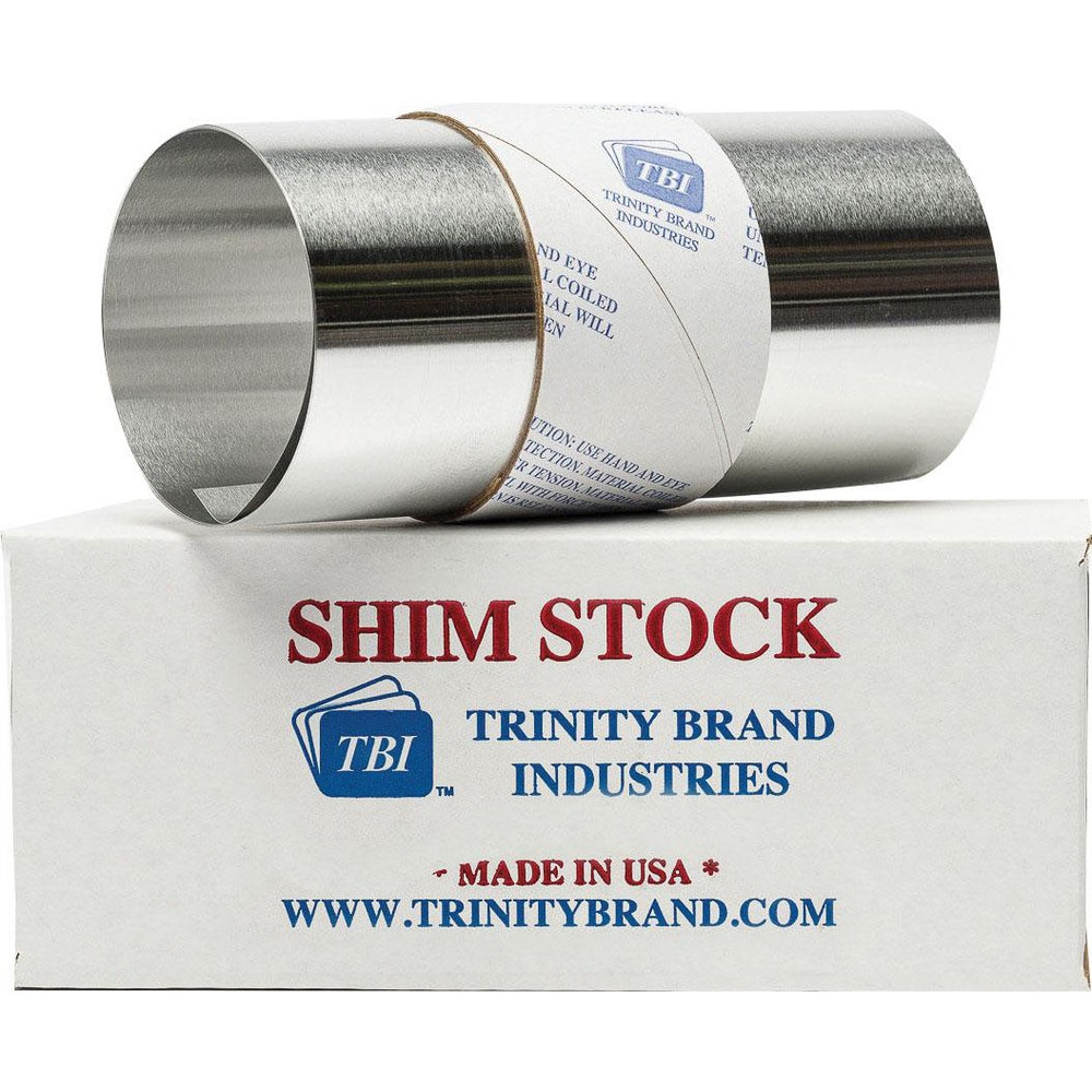 Shim Stock: 0.001'' Thick, 100'' Long, 6