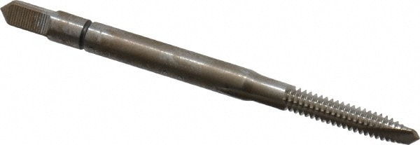 Balax 30026-000 Spiral Point Tap: #4-40, UNC, 3 Flutes, Plug, Powdered Metal, Bright Finish Image