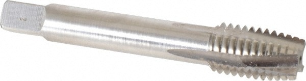 Balax 30183-000 Spiral Point Tap: 5/8-11, UNC, 4 Flutes, Plug, 3B, Powdered Metal, Bright Finish Image