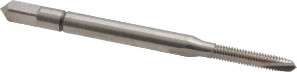 Balax 31003-000 Spiral Point Tap: M2.5 x 0.45, Metric Coarse, 2 Flutes, Plug, 6H, Powdered Metal, Bright Finish Image