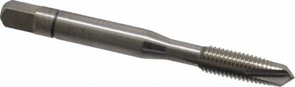 Balax 32093-000 Spiral Point Tap: 1/4-28, UNF, 3 Flutes, Plug, 3B, Powdered Metal, Bright Finish Image