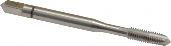 Balax 33044-000 Spiral Point Tap: M5 x 0.8, Metric Coarse, 3 Flutes, Plug, 6H, Powdered Metal, Bright Finish Image