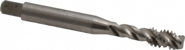 Balax 40087-010 Spiral Flute Tap: 1/4-20, UNC, 3 Flute, Modified Bottoming, Powdered Metal, Bright/Uncoated Image