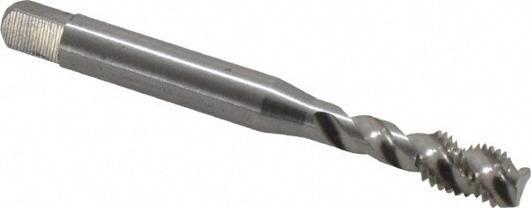 Balax 40097-010 Spiral Flute Tap: 1/4-28, UNF, 3 Flute, Modified Bottoming, Powdered Metal, Bright/Uncoated Image