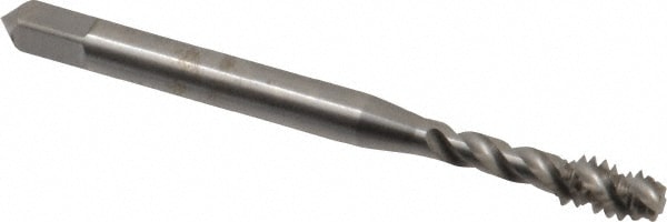 Balax 40067-010 Spiral Flute Tap: #10-24, UNC, 3 Flute, Modified Bottoming, 2B Class of Fit, Powdered Metal, Bright/Uncoated Image