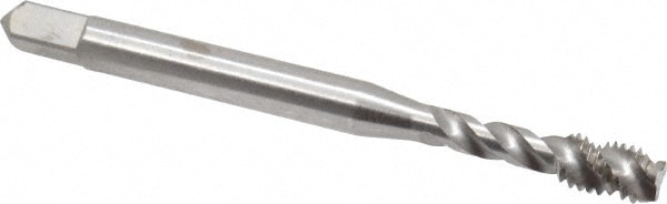 Balax 40077-010 Spiral Flute Tap: #10-32, UNF, 3 Flute, Modified Bottoming, Powdered Metal, Bright/Uncoated Image