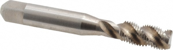 Balax 40133-010 Spiral Flute Tap: 3/8-24, UNF, 3 Flute, Modified Bottoming, 3B Class of Fit, Powdered Metal, Bright/Uncoated Image