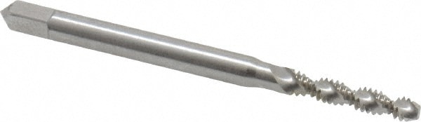 Balax 40024-010 Spiral Flute Tap: #4-40, UNC, 2 Flute, Modified Bottoming, Powdered Metal, Bright/Uncoated Image