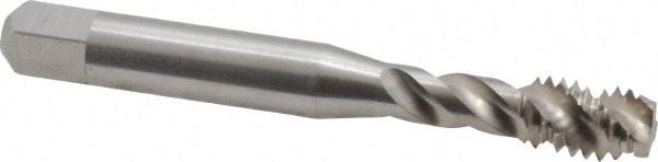 Balax 40107-010 Spiral Flute Tap: 5/16-18, UNC, 3 Flute, Modified Bottoming, Powdered Metal, Bright/Uncoated Image