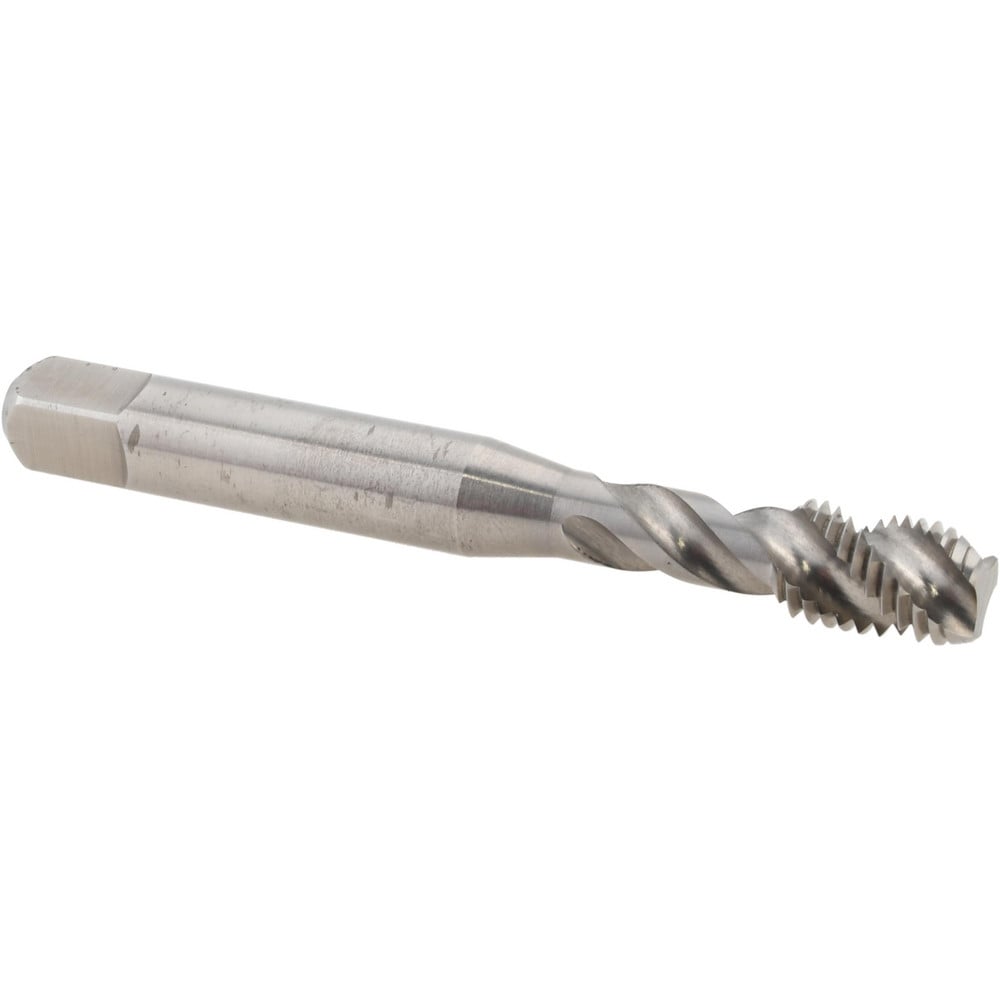 Spiral Flute Tap: 5/16-24 UNF, 3 Flutes, Modified Bottoming, Powdered Metal, Bright/Uncoated