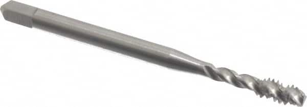 Balax 40044-010 Spiral Flute Tap: #6-32, UNC, 3 Flute, Modified Bottoming, Powdered Metal, Bright/Uncoated 