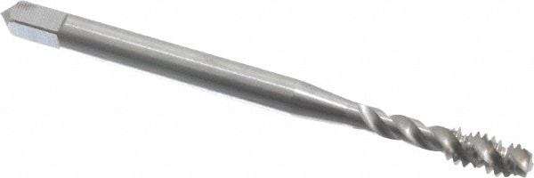 Balax 40045-010 Spiral Flute Tap: #6-32, UNC, 3 Flute, Modified Bottoming, Powdered Metal, Bright/Uncoated Image