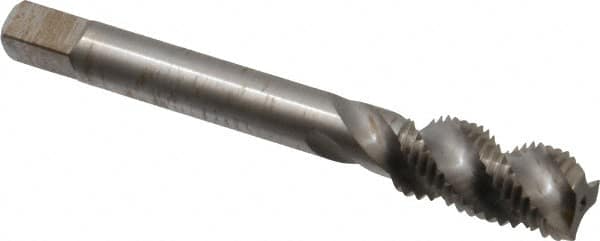Balax 40157-000 Spiral Flute Tap: 7/16-20, UNF, 3 Flute, Modified Bottoming, Powdered Metal, Bright/Uncoated 