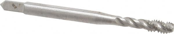 Balax 40052-010 Spiral Flute Tap: #8-32, UNC, 3 Flute, Modified Bottoming, 3B Class of Fit, Powdered Metal, Bright/Uncoated 