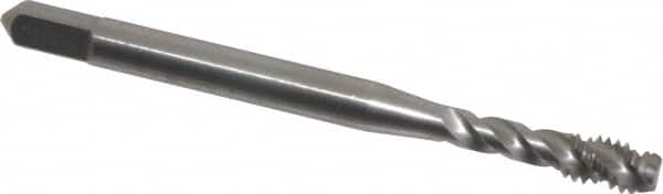 Balax 40054-010 Spiral Flute Tap: #8-32, UNC, 3 Flute, Modified Bottoming, Powdered Metal, Bright/Uncoated 