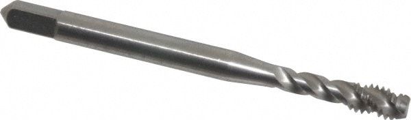 Balax 40054-010 Spiral Flute Tap: #8-32, UNC, 3 Flute, Modified Bottoming, Powdered Metal, Bright/Uncoated Image