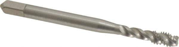 Balax 40056-010 Spiral Flute Tap: #8-32, UNC, 3 Flute, Modified Bottoming, 2B Class of Fit, Powdered Metal, Bright/Uncoated 