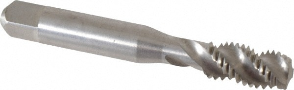 Balax 43075-010 Spiral Flute Tap: M10 x 1.50, Metric Coarse, 3 Flute, Modified Bottoming, Powdered Metal, Bright/Uncoated Image