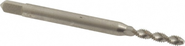 Balax 43003-010 Spiral Flute Tap: M2.50 x, 0.45, Metric Coarse, 2 Flute, Modified Bottoming, 4H Class of Fit, Powdered Metal, Bright/Uncoated Image