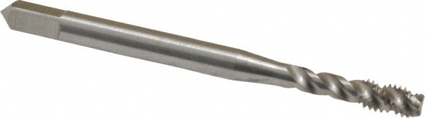 Balax 43034-010 Spiral Flute Tap: M4 x 0.70, Metric Coarse, 3 Flute, Modified Bottoming, 4H Class of Fit, Powdered Metal, Bright/Uncoated Image