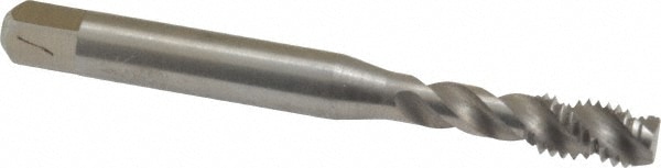 Balax 43055-010 Spiral Flute Tap: M6 x 1.00, Metric Coarse, 3 Flute, Modified Bottoming, 4H Class of Fit, Powdered Metal, Bright/Uncoated 