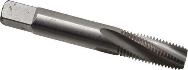 Balax 59900-000 1/16-27 NPT, 15° Helix, 4 Flutes, Bottoming Chamfer, Bright Finish, Cobalt, Spiral Flute Pipe Tap 