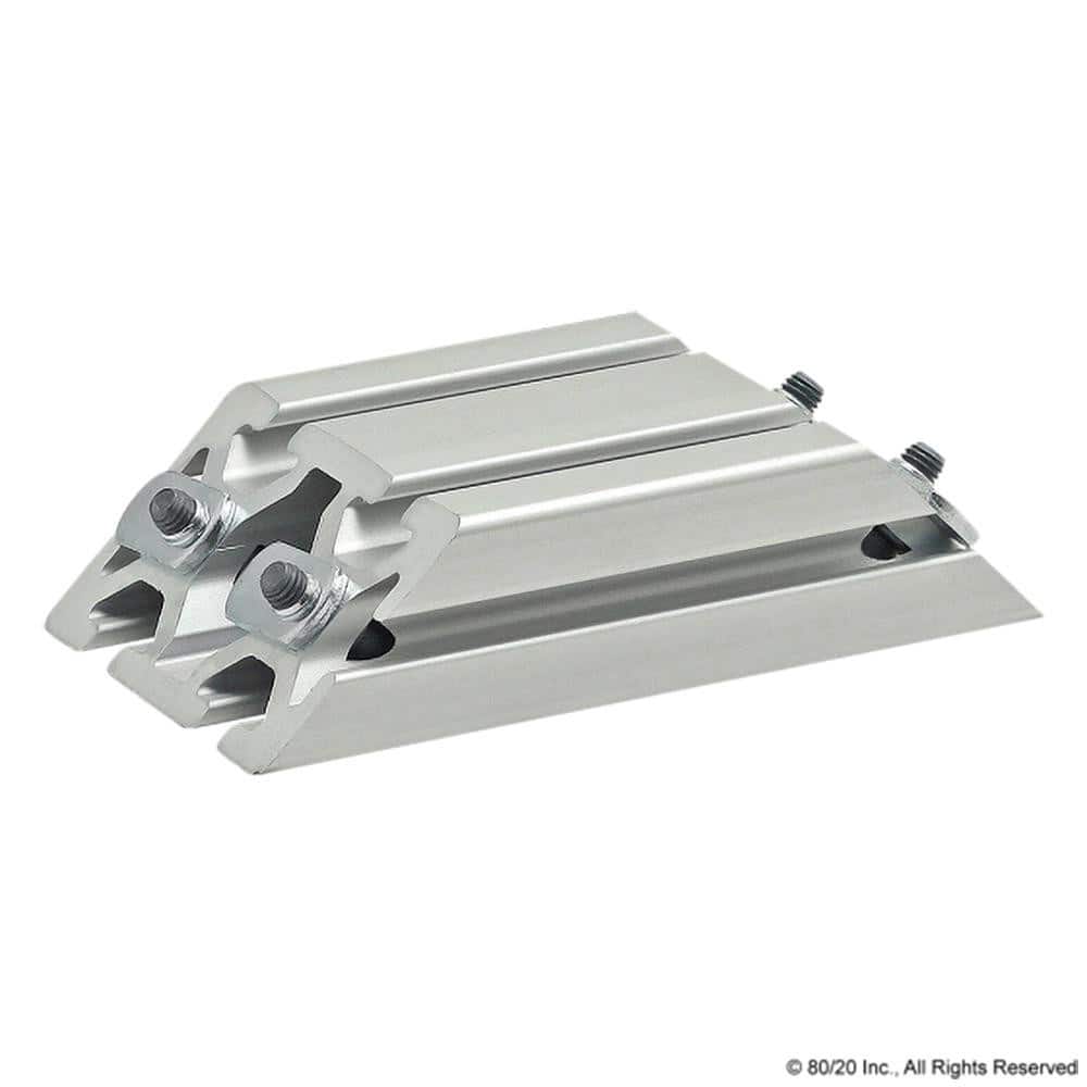 45 ° T-Slotted Aluminum Extrusion Support: Use With 4080