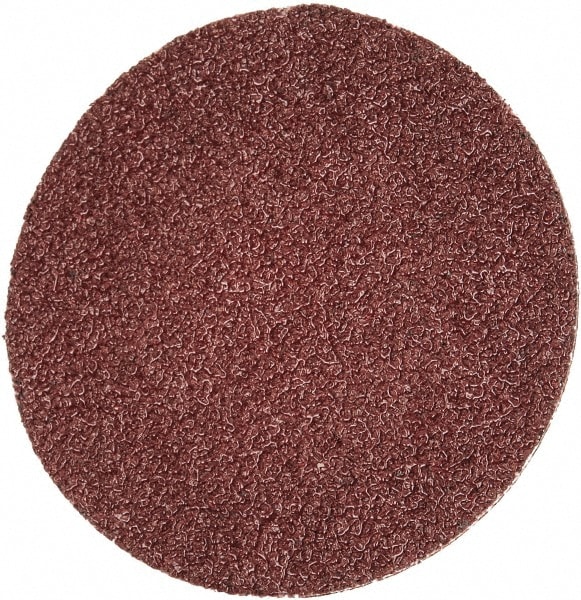 Merit Abrasives 69957399708 Quick-Change Disc: Power-Lock Type 3, 2" Disc Dia, 50 Grit, Aluminum Oxide, Coated Image