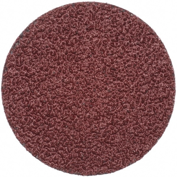 Merit Abrasives 69957399706 Quick-Change Disc: Power-Lock Type 3, 2" Disc Dia, 36 Grit, Aluminum Oxide, Coated 