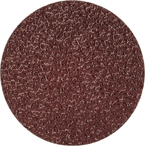 Merit Abrasives 69957399696 Quick-Change Disc: Power-Lock Type 3, 1-1/2" Disc Dia, 50 Grit, Aluminum Oxide, Coated 