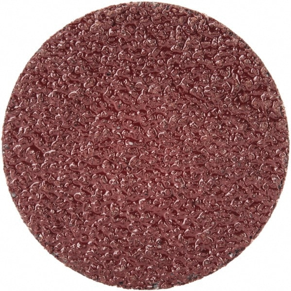 Merit Abrasives 69957399695 Quick-Change Disc: Power-Lock Type 3, 1-1/2" Disc Dia, 40 Grit, Aluminum Oxide, Coated 