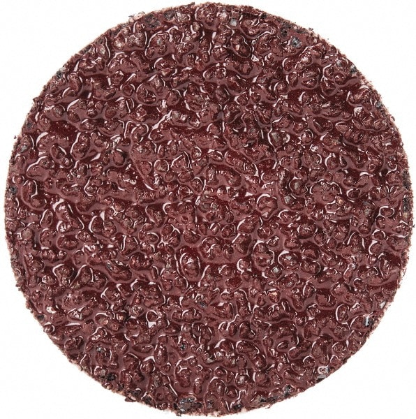 Merit Abrasives 69957399693 Quick-Change Disc: Power-Lock Type 3, 1-1/2" Disc Dia, 24 Grit, Aluminum Oxide, Coated 