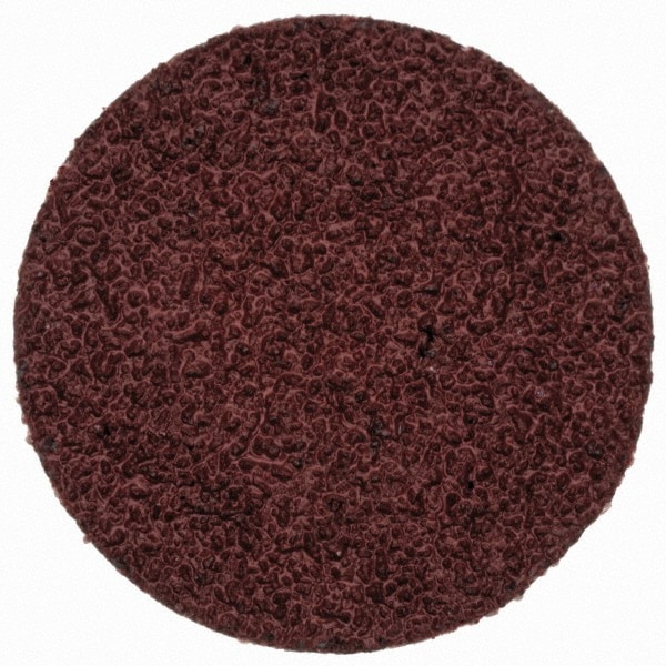 Merit Abrasives 69957399685 Quick-Change Disc: Power-Lock Type 3, 1" Disc Dia, 60 Grit, Aluminum Oxide, Coated 