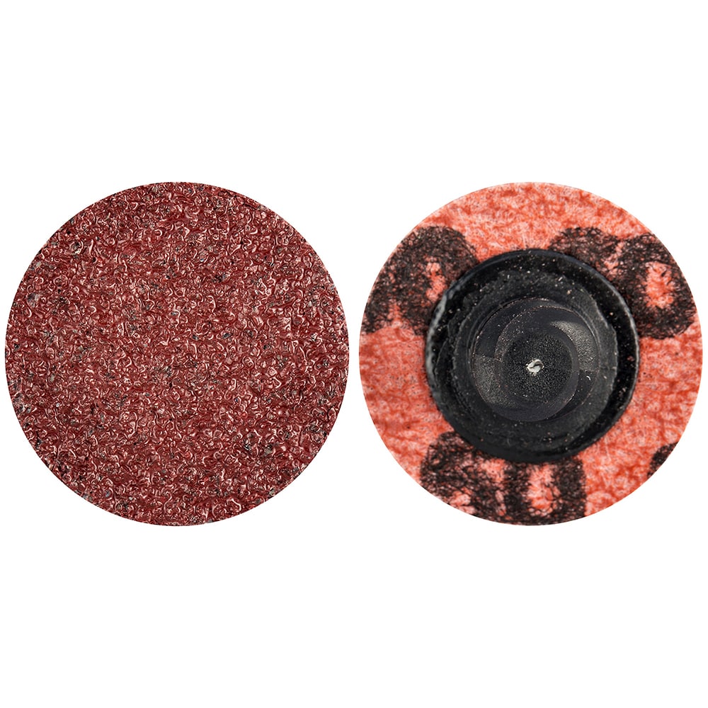 Merit Abrasives 69957399684 Quick-Change Disc: Power-Lock Type 3, 1" Disc Dia, 50 Grit, Aluminum Oxide, Coated 