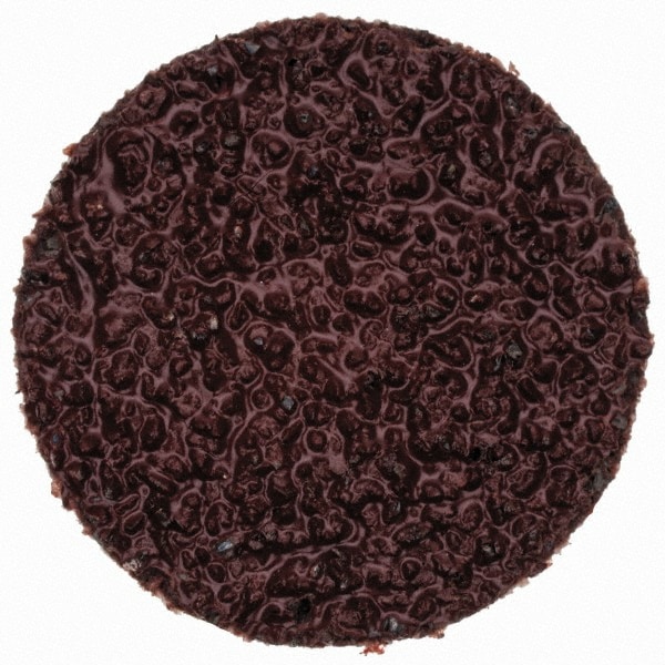 Merit Abrasives 69957399682 Quick-Change Disc: Power-Lock Type 3, 1" Disc Dia, 36 Grit, Aluminum Oxide, Coated Image