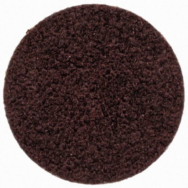 Merit Abrasives 69957399606 Quick-Change Disc: Power-Lock Type 2, 3/4" Disc Dia, 80 Grit, Aluminum Oxide, Coated 