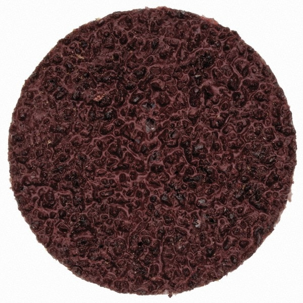 Merit Abrasives 69957399604 Quick-Change Disc: Power-Lock Type 2, 3/4" Disc Dia, 50 Grit, Aluminum Oxide, Coated 