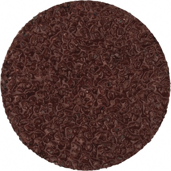 Merit Abrasives 69957399603 Quick-Change Disc: Power-Lock Type 2, 3/4" Disc Dia, 40 Grit, Aluminum Oxide, Coated 