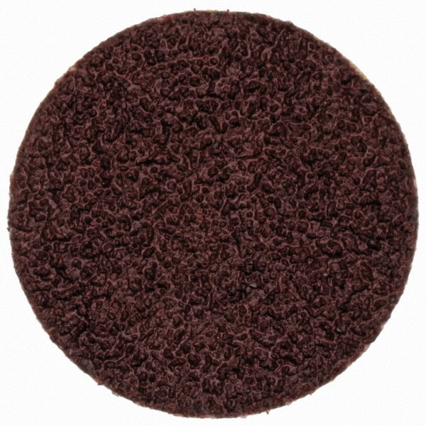 Merit Abrasives 69957399674 Quick-Change Disc: Power-Lock Type 3, 3/4" Disc Dia, 80 Grit, Aluminum Oxide, Coated Image