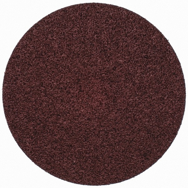 Merit Abrasives 69957399652 Quick-Change Disc: Power-Lock Type 2, 3" Disc Dia, 50 Grit, Aluminum Oxide, Coated Image