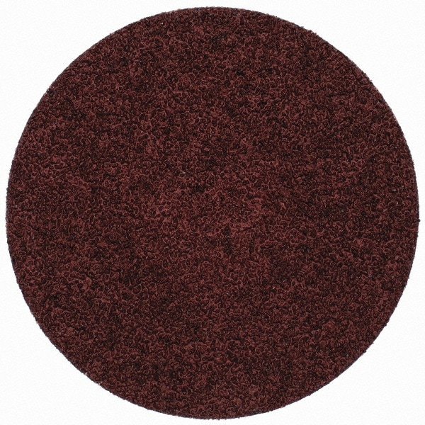 Merit Abrasives 69957399651 Quick-Change Disc: Power-Lock Type 2, 3" Disc Dia, 40 Grit, Aluminum Oxide, Coated Image