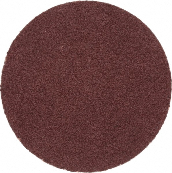 Merit Abrasives 69957399767 Quick-Change Disc: Power-Lock Type 1, 1-1/2" Disc Dia, 100 Grit, Aluminum Oxide, Coated Image