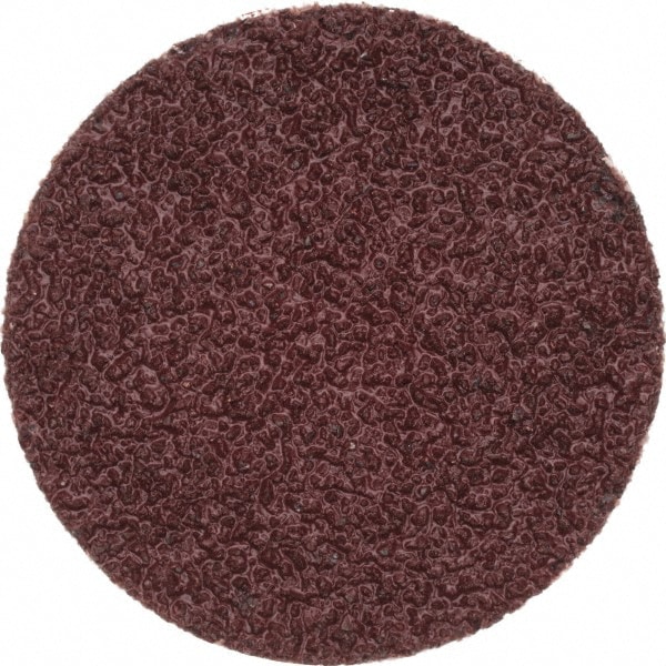 Merit Abrasives 69957399763 Quick-Change Disc: Power-Lock Type 1, 1-1/2" Disc Dia, 40 Grit, Aluminum Oxide, Coated Image