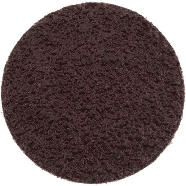 Merit Abrasives 69957399762 Quick-Change Disc: Power-Lock Type 1, 1-1/2" Disc Dia, 36 Grit, Aluminum Oxide, Coated Image